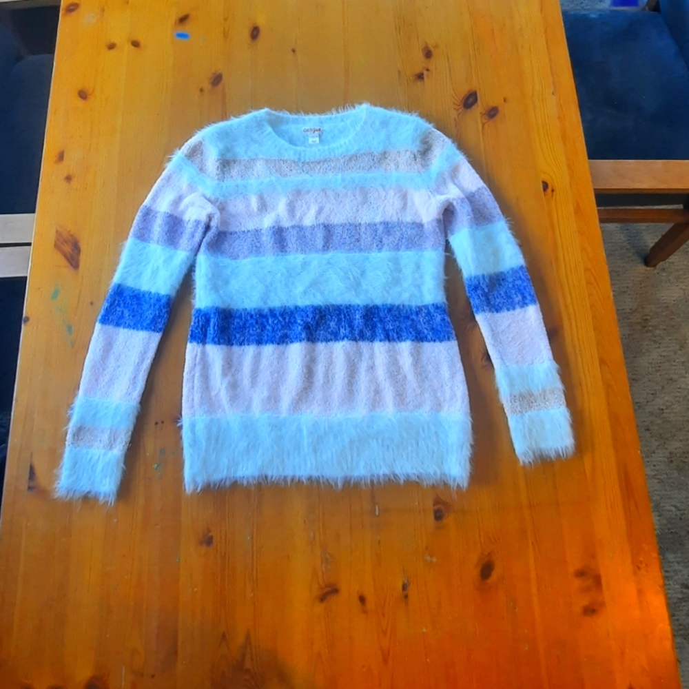 Fuzzy Long Sleeve Sweater